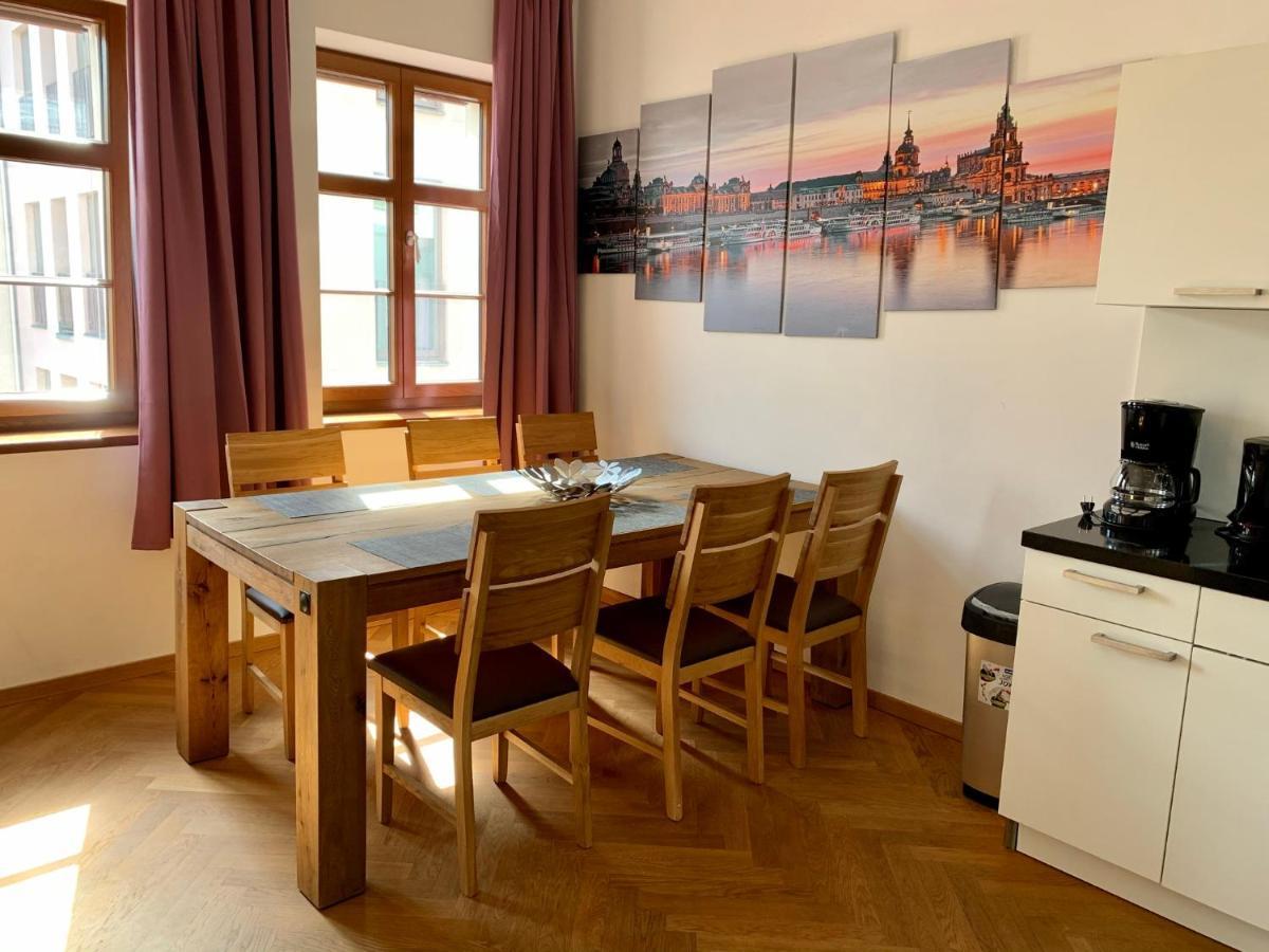 Familienapartment An Der Frauenkirche Dresden Ngoại thất bức ảnh